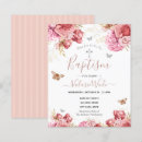 Recherche de papillon baptême invitations Floral