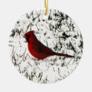 Recherche de oiseau rouge ornements Amour