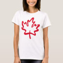 Recherche de jour du canada tshirts Rouge
