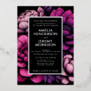 Recherche de noir et pourpre invitations Botanique