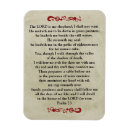 Recherche de psaumes 23 magnets Vers de bible