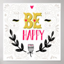 Suche nach be happy poster Inspiration