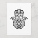Recherche de main hamsa cartes postales Doudle zen