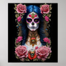 Suche nach sugar skull poster Blume