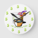 Recherche de cinq heures horloges Humour