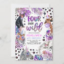 Recherche de cheetah print invitations Safari