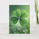 Suche nach grünen kleeblatt karten Feier