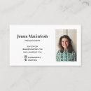 Recherche de pinterest cartes visite Simple