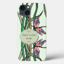 Recherche de libellule rose iphone coques Vert