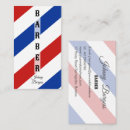 Recherche de barber pole cartes visite Professionnel