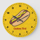 Recherche de pain grillé horloges Nourriture