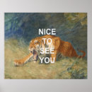 Suche nach vintage tiger poster Großkatzen