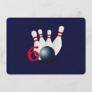 Recherche de goupilles de bowling invitations Bleu