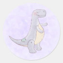 Recherche de dinosaure drôle autocollants Animal