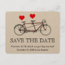 Recherche de vélo tandem invitations Enregistrer la date