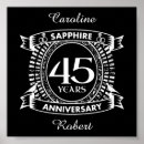 Suche nach 45 hochzeitstag poster Für sie/ihn