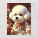 Recherche de bichons cartes postales Chiot