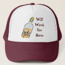 Recherche de pirate trucker casquettes Rhum