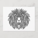Recherche de zendoodle vœux cartes Lion