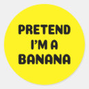 Recherche de jaune de banane autocollants Nourriture