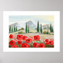 Suche nach rote blumen poster Malerei