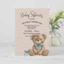 Recherche de teddy bear baby shower invitations Mignon