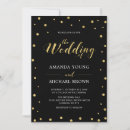 Recherche de doré mariage invitations Formel