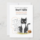 Recherche de chat noir halloween invitations Pour tous