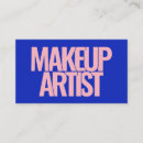Recherche de titre cartes visite Maquillage