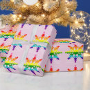 Recherche de flocon neige papier cadeau Motif