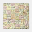 Recherche de map refrigérateur magnets Kansas