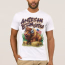 Suche nach amerikanischer bison tshirts Prärie