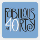 Suche nach glücklicher 40 geburtstag aufkleber Vierzig