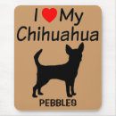 Suche nach chihuahua hund mousepads Herz