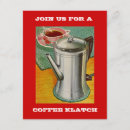 Suche nach heißer kaffee einladungen Retro