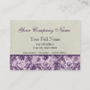 Recherche de fleurs lilas cartes visite Pourpre