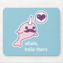 Recherche de baleine mignonne tapis souris Kawaii