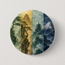 Recherche de montagne badges Conception