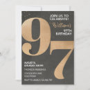Suche nach 97 geburtstag einladungen Für ihn