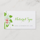 Recherche de spa naturel cartes visite Floral