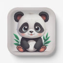 Recherche de de panda assiettes Graphique