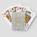 Recherche de mandala jeux de cartes Motif