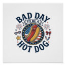 Suche nach hot dog poster Unabhängigkeitstag