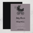 Recherche de stroller baby shower invitations Vintage