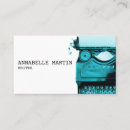 Recherche de romancier cartes visite Vintage