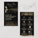 Suche nach spray tan visitenkarten Bräune