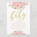 Suche nach erröten rosa und gold einladungen Mädchen babyparty