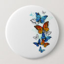 Suche nach schmetterlinge und motten buttons Blau