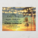 Recherche de plage coucher soleil invitations Palmiers