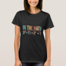 Recherche de calcul femme tshirts Prof de maths